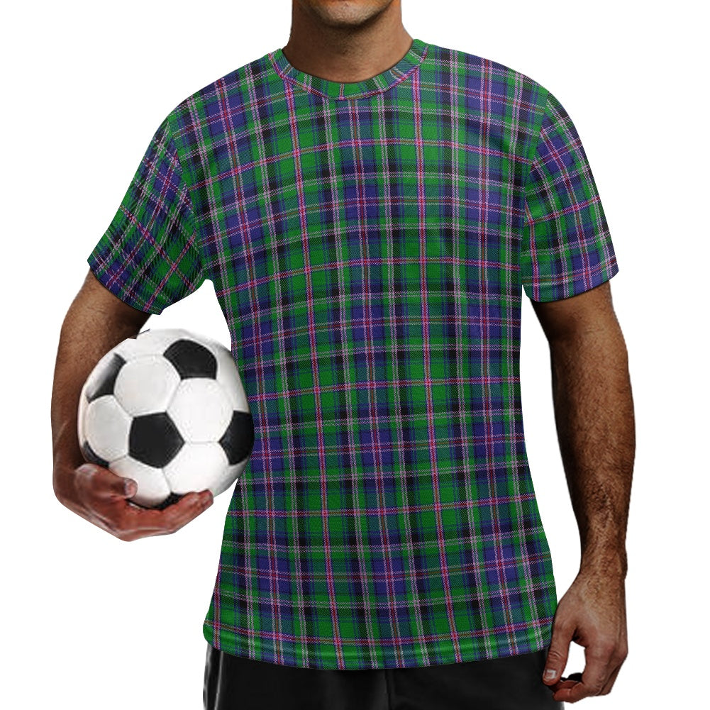 Clan Cooper Tartan Football Shirt white