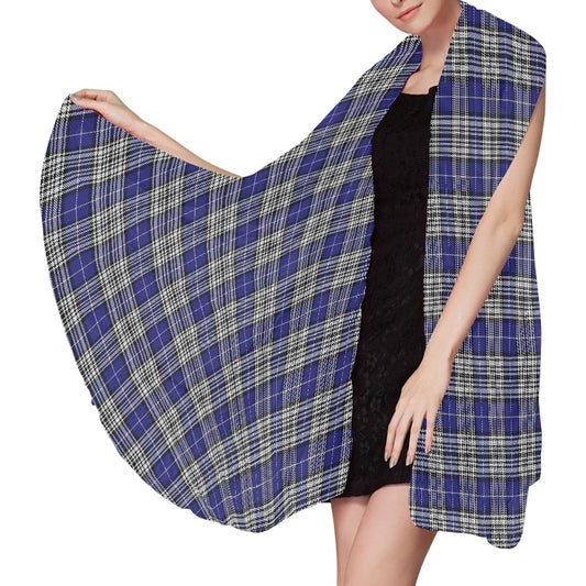 Clan Napier Tartan Chiffon Scarf