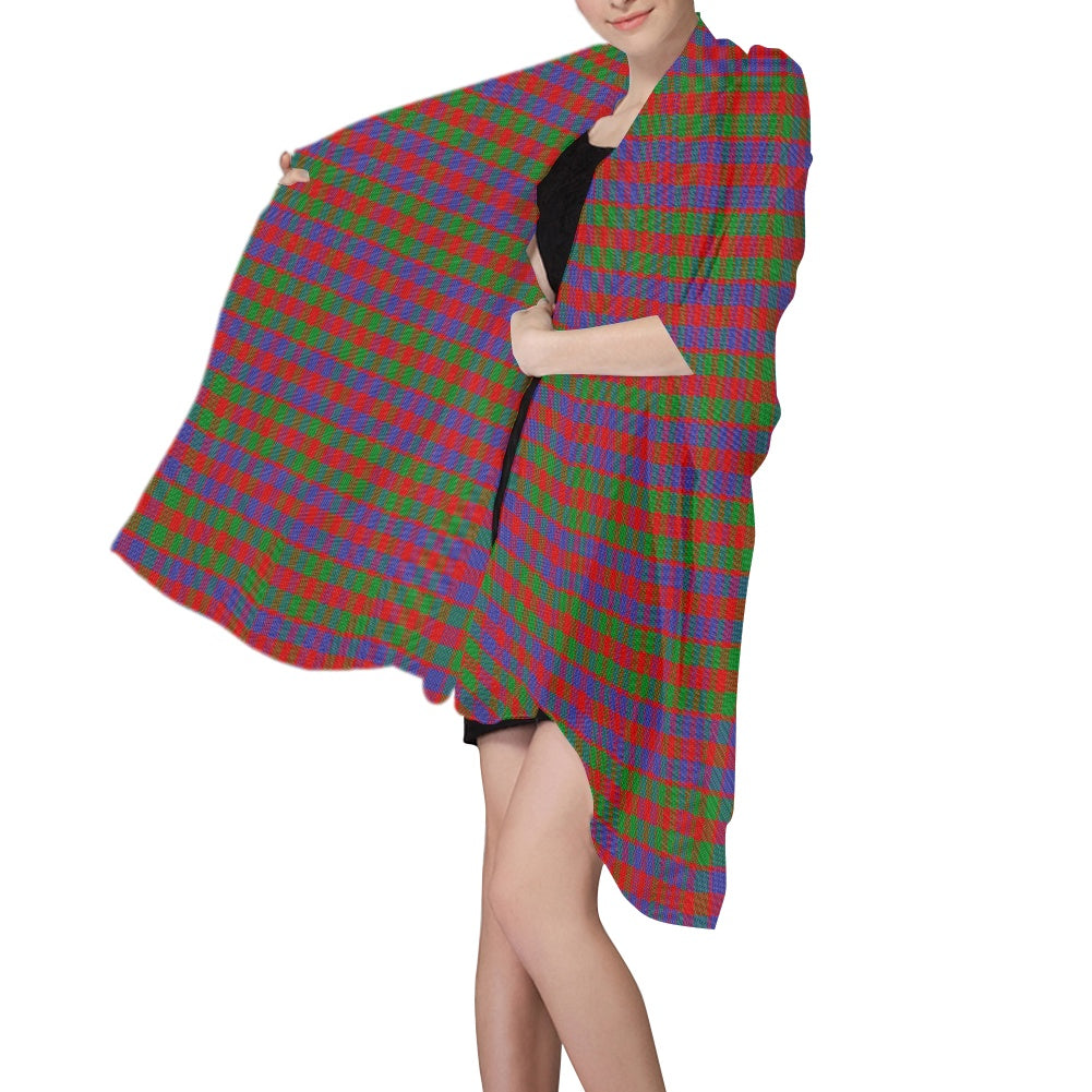 Clan MacGowan Tartan Chiffon Scarf