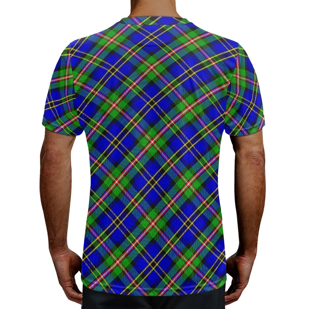 Clan MacCuaig Tartan Football Shirt