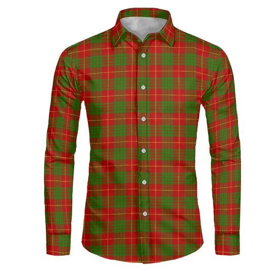 Clan Cameron Tartan Men's long-sleeved shirt