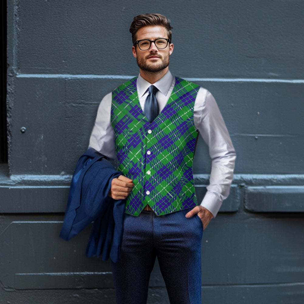 Clan Hamilton Hunting Tartan Suit vest jacket