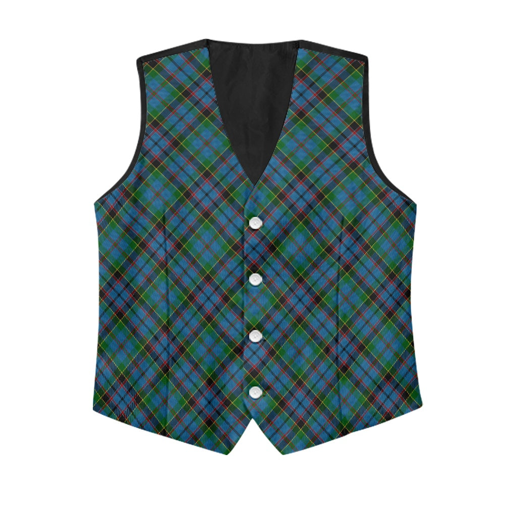 Clan Stinson Tartan Bias Suit vest jacket