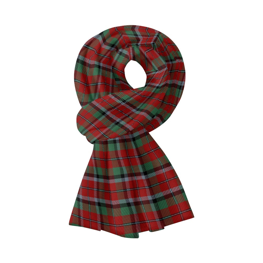 Clan Graham Red Tartan Fluffy scarf