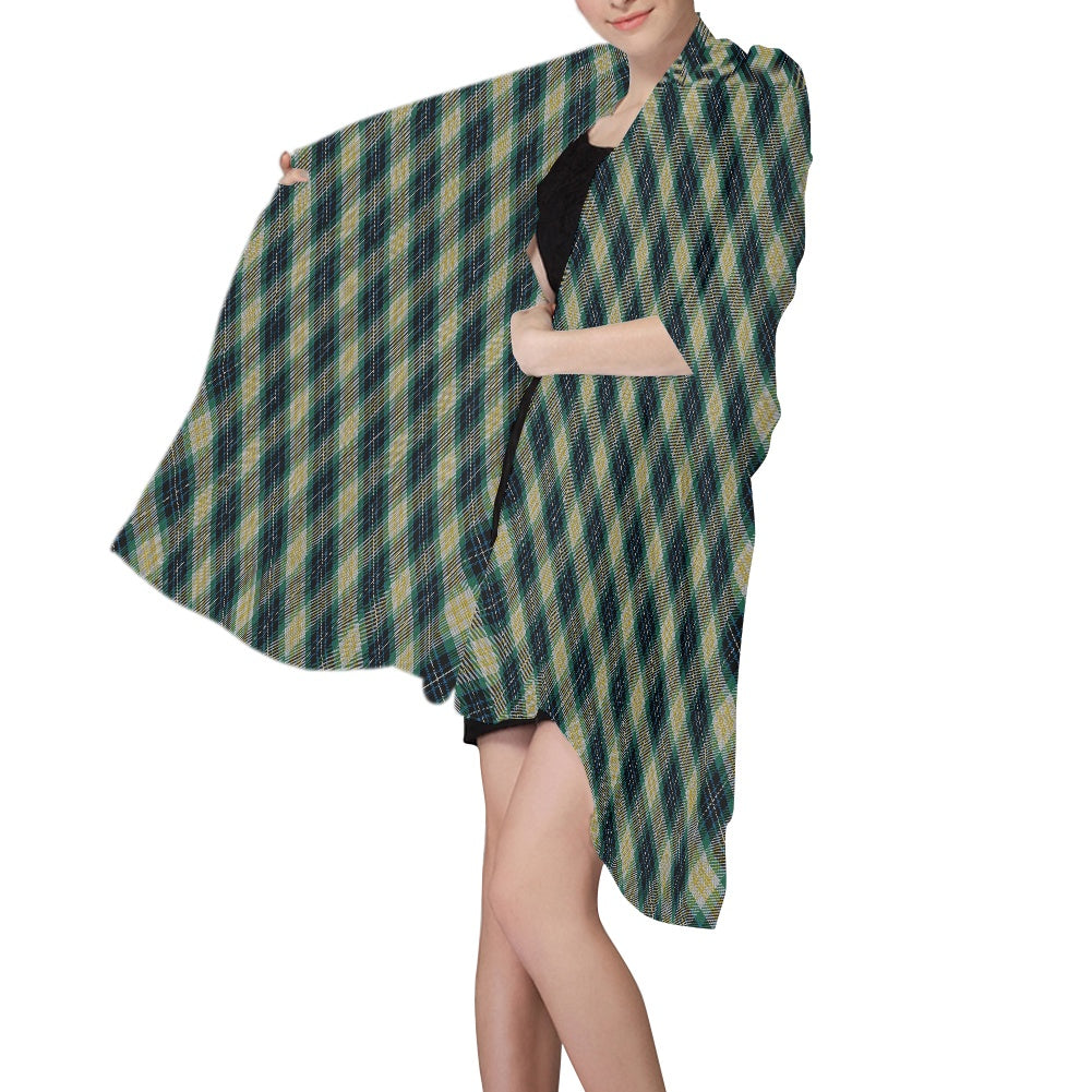 Clan Fitzpatrick Tartan Chiffon Scarf