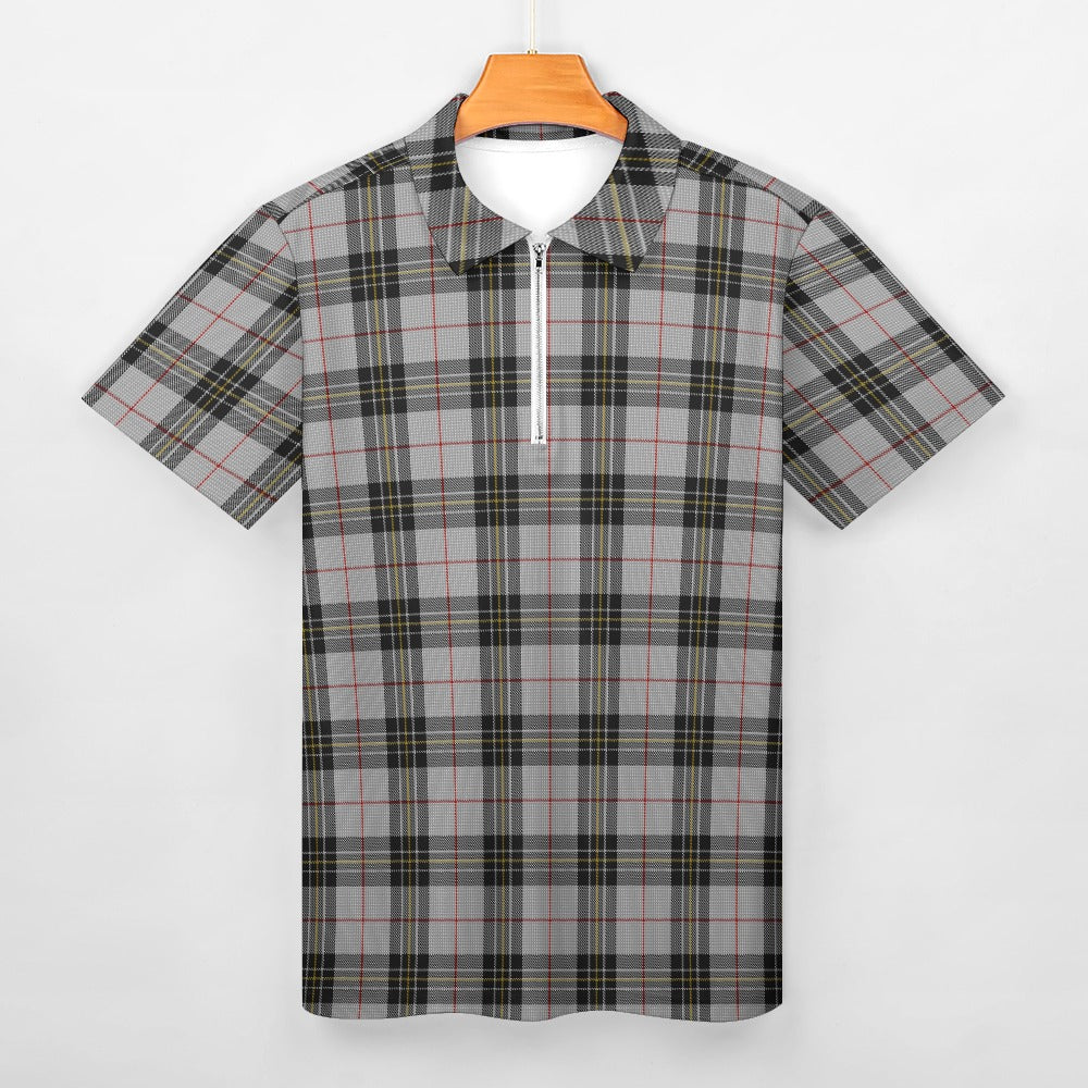 Clan MacPherson Tartan Short sleeve polo shirt