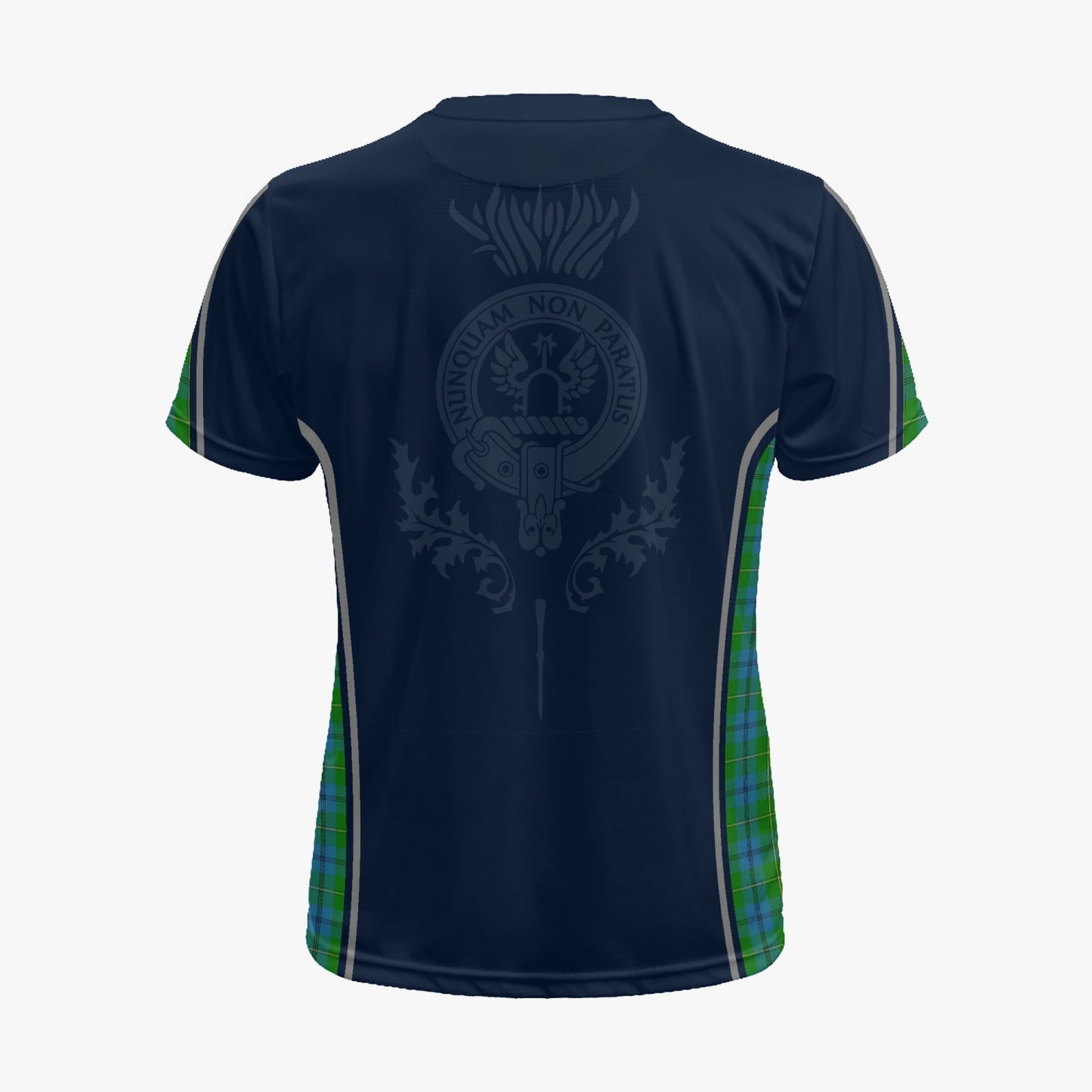 Clan Johnstone Crest & Tartan Soccer Jersey