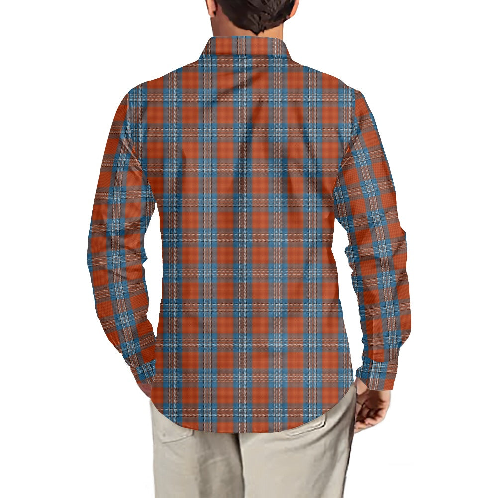 IrnBru Tartan Men's long-sleeved shirt