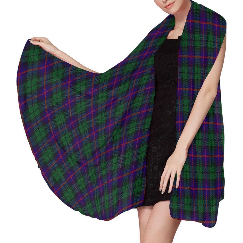 Clan Urquhart Tartan Chiffon Scarf