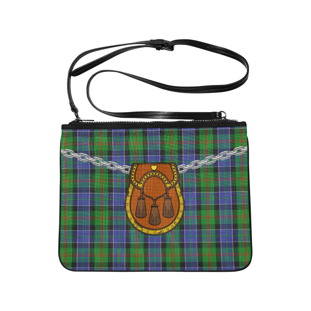 Clan Paterson Tartan Kilt Clutch Bag