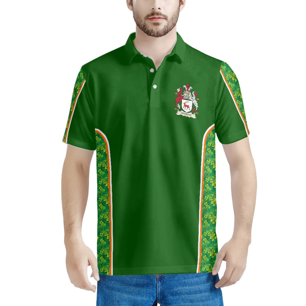 Irish Arms - McCarthy Shamrock - Polo Shirt