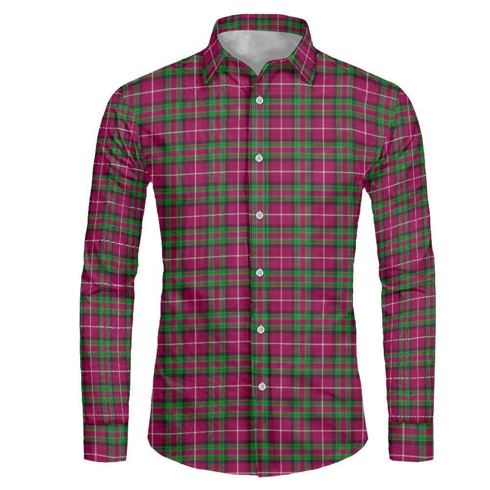 Clan Stewart of Bute Tartan Men's long-sleeved shirt