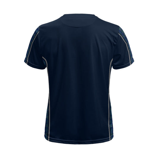 Irish County Fermanagh Tartan Strip Football Shirt