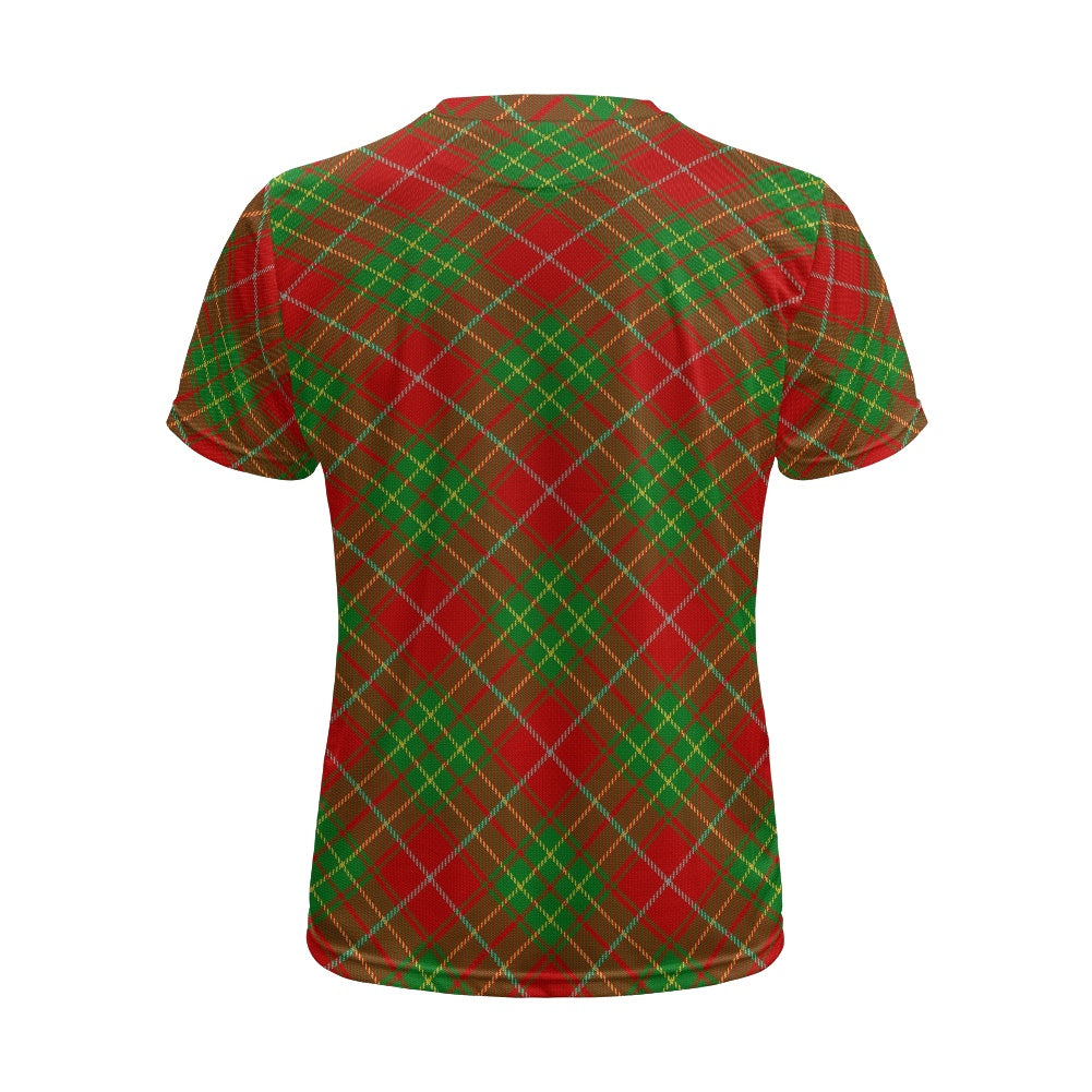 Clan Burnett Tartan Football Shirt