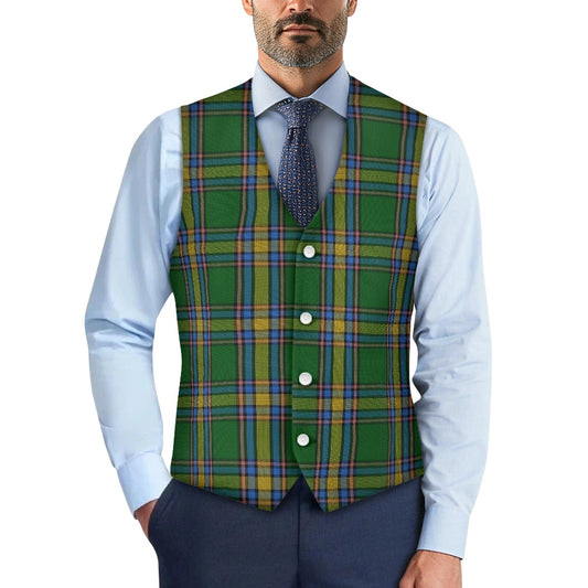 Canada - Alberta Tartan Suit vest jacket