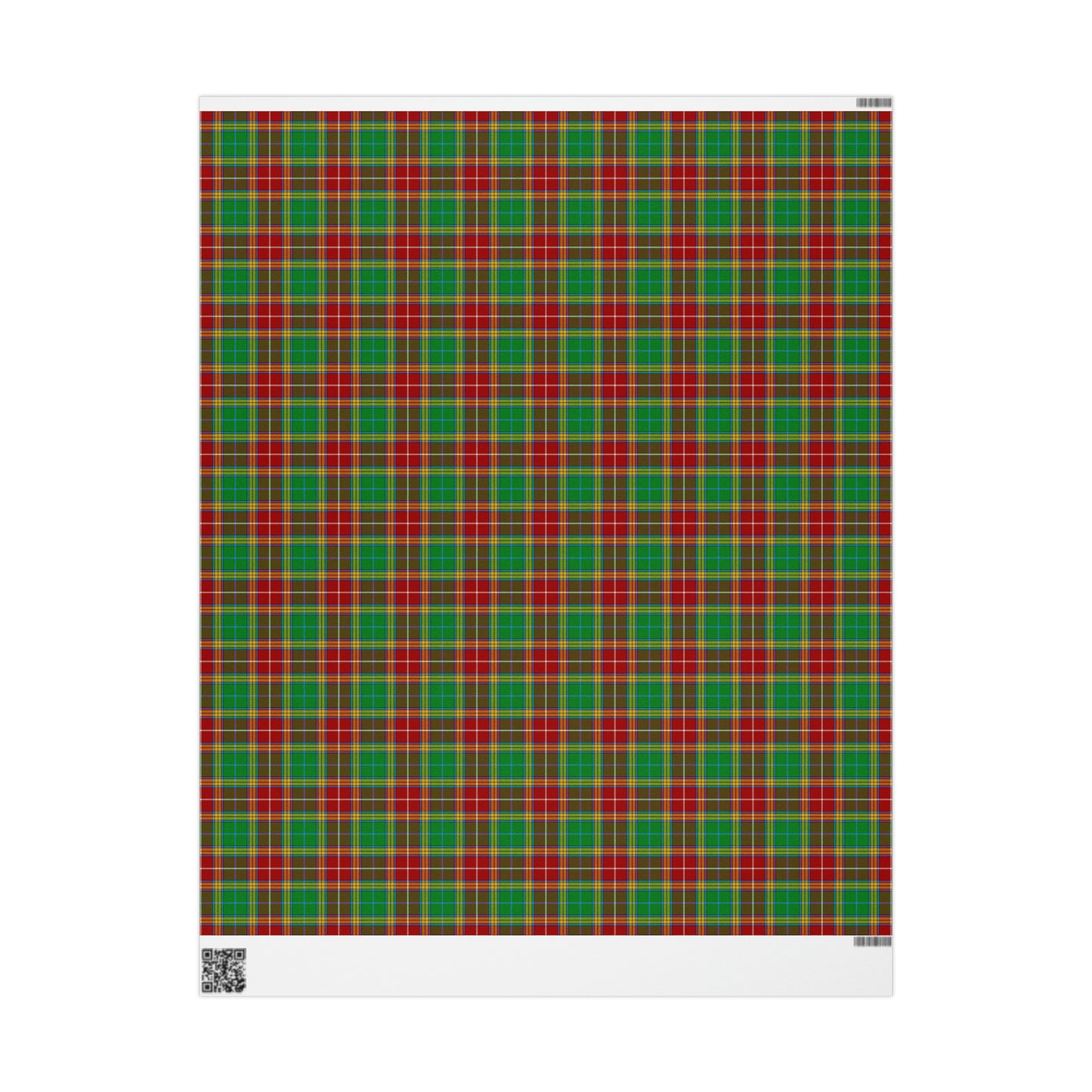 Clan Baxter Tartan Wrapping Papers