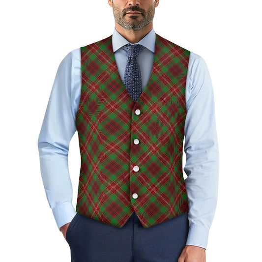 Clan Ainslie Tartan Suit vest jacket