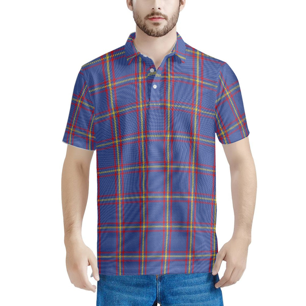 Clan MacLaine Tartan Polo Shirt