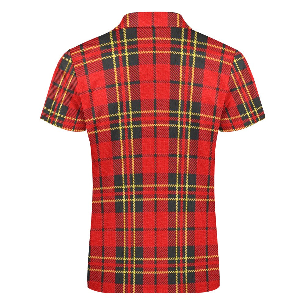 Clan Brodie Tartan Short sleeve polo shirt