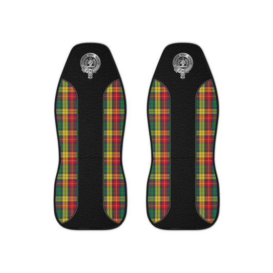 Clan Buchanan Crest & Tartan Car Seat Covers