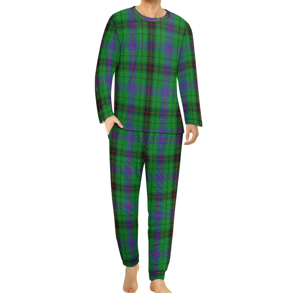 Clan Davidson Tartan Men's Pajama suit