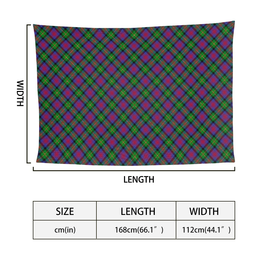 Clan Logan Tartan Bias Chiffon Scarf