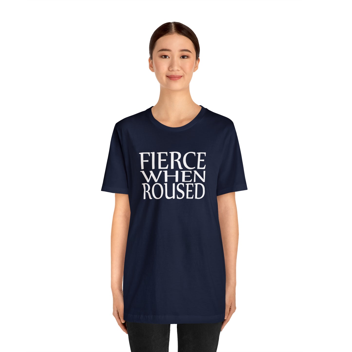 Clan Donnachaidh War Cry | Fierce When Roused | Unisex T-Shirt