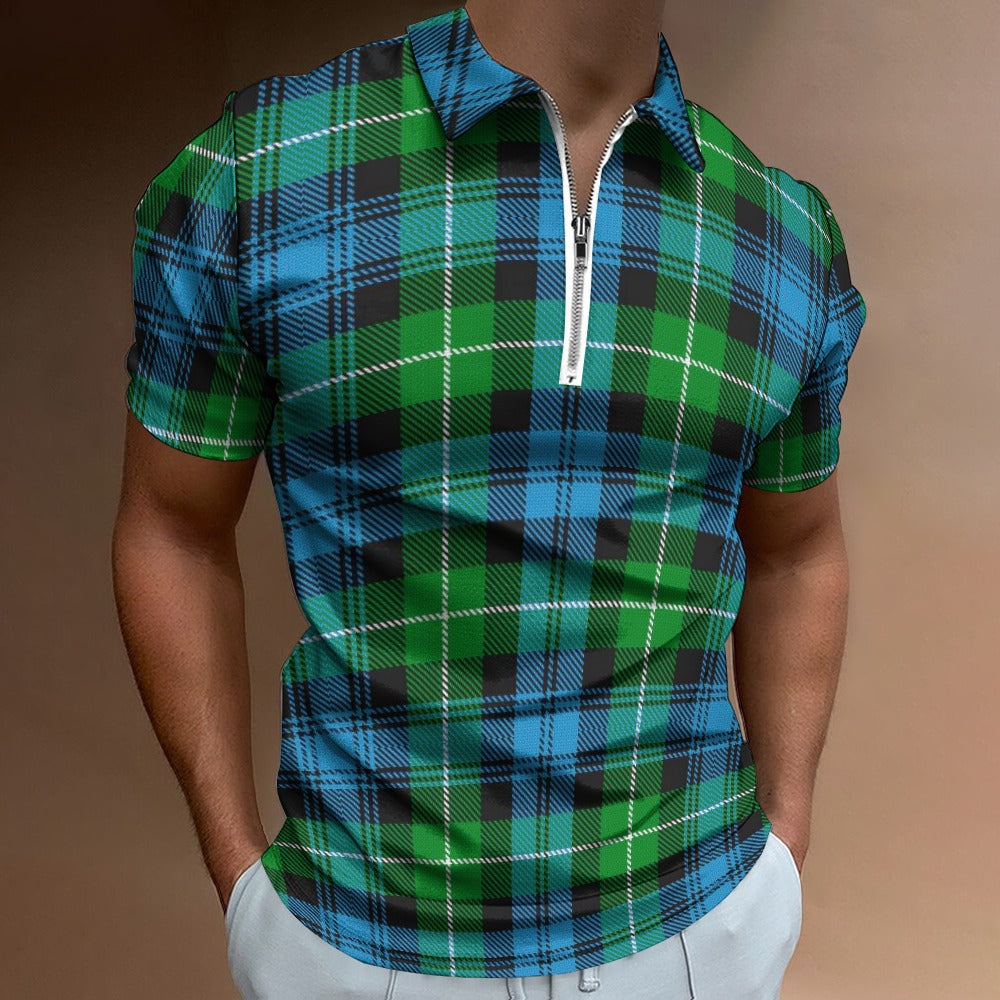 Clan Lamont Tartan Short sleeve polo shirt