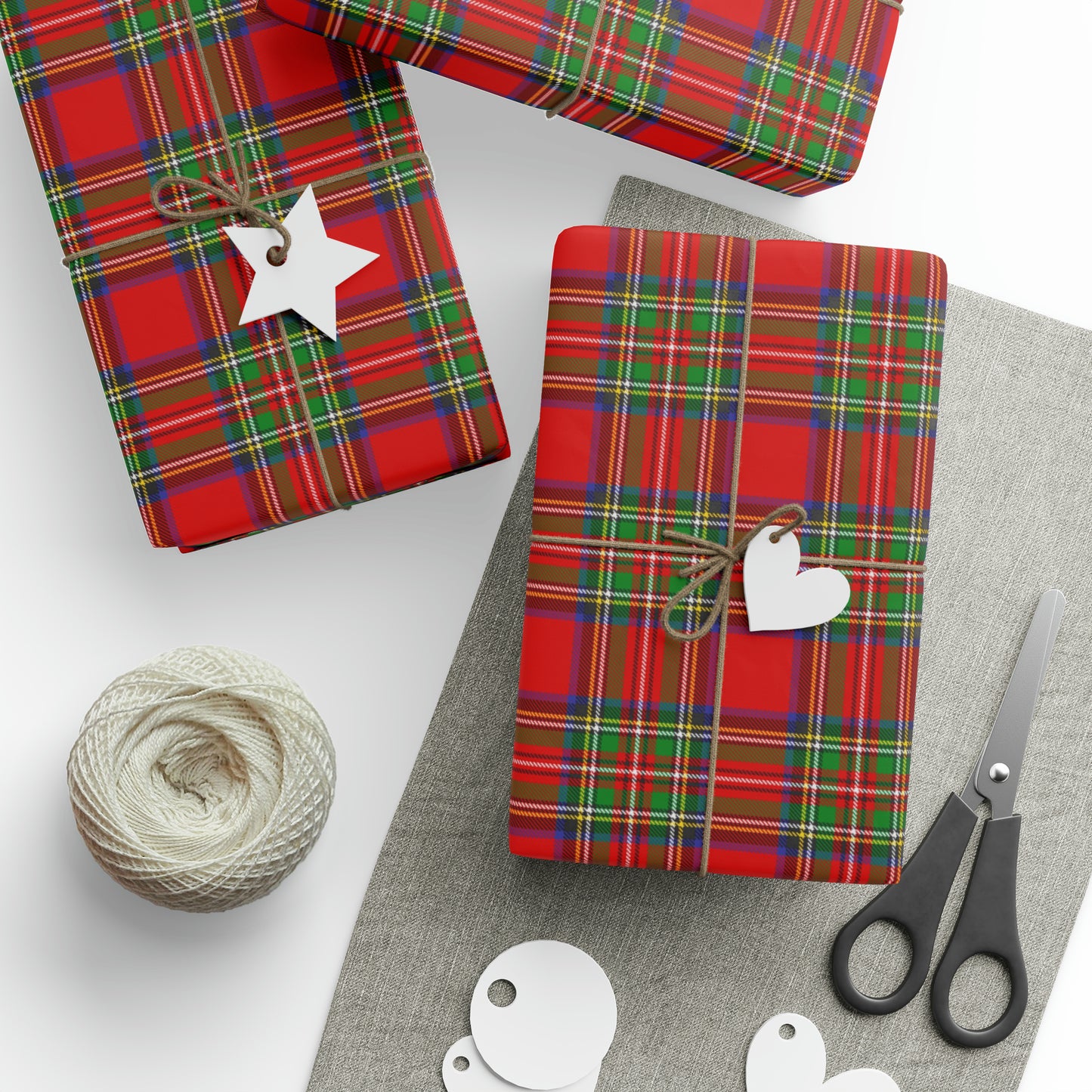 Clan Stewart Tartan Wrapping Papers