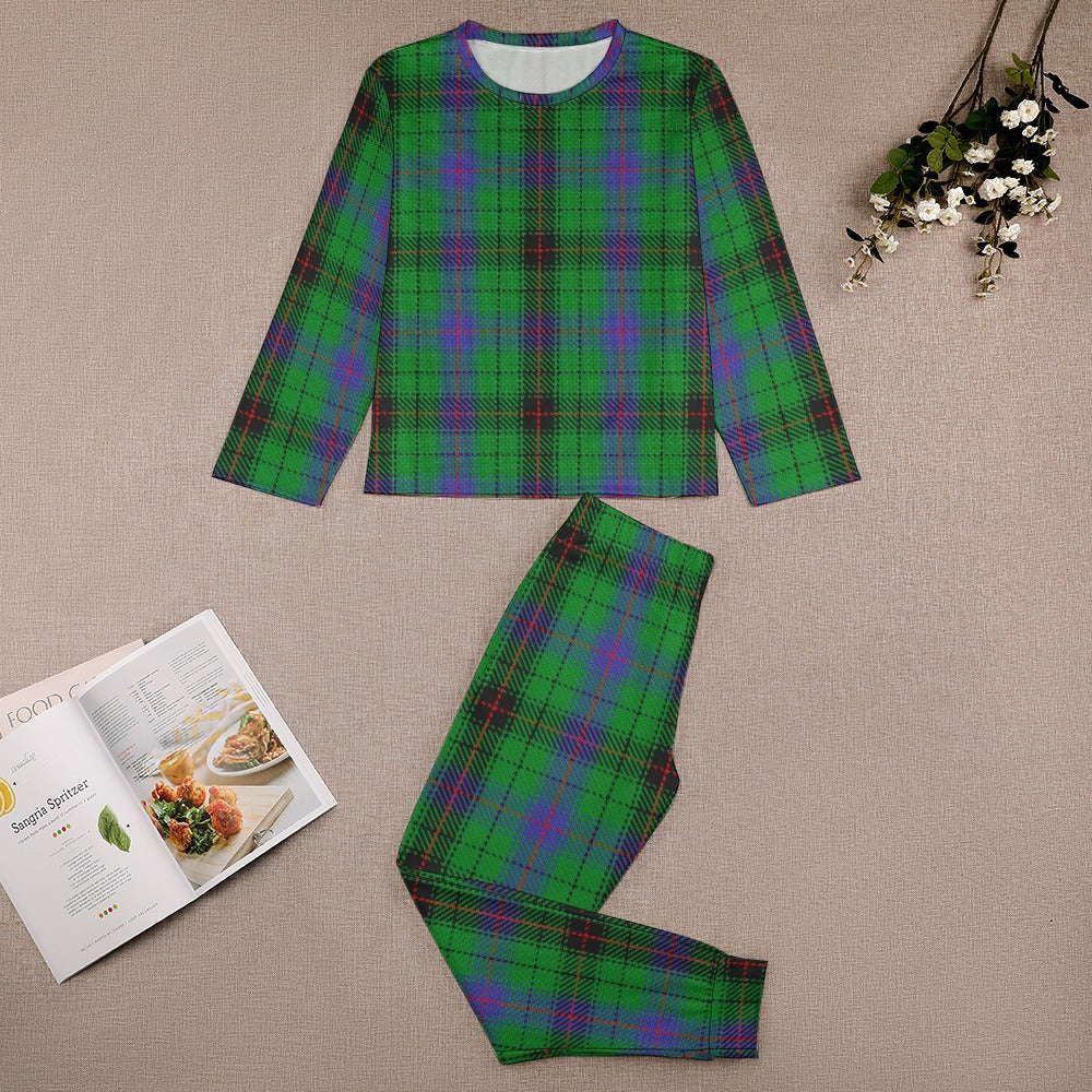 Clan Davidson Tartan Boy's Pajama suit