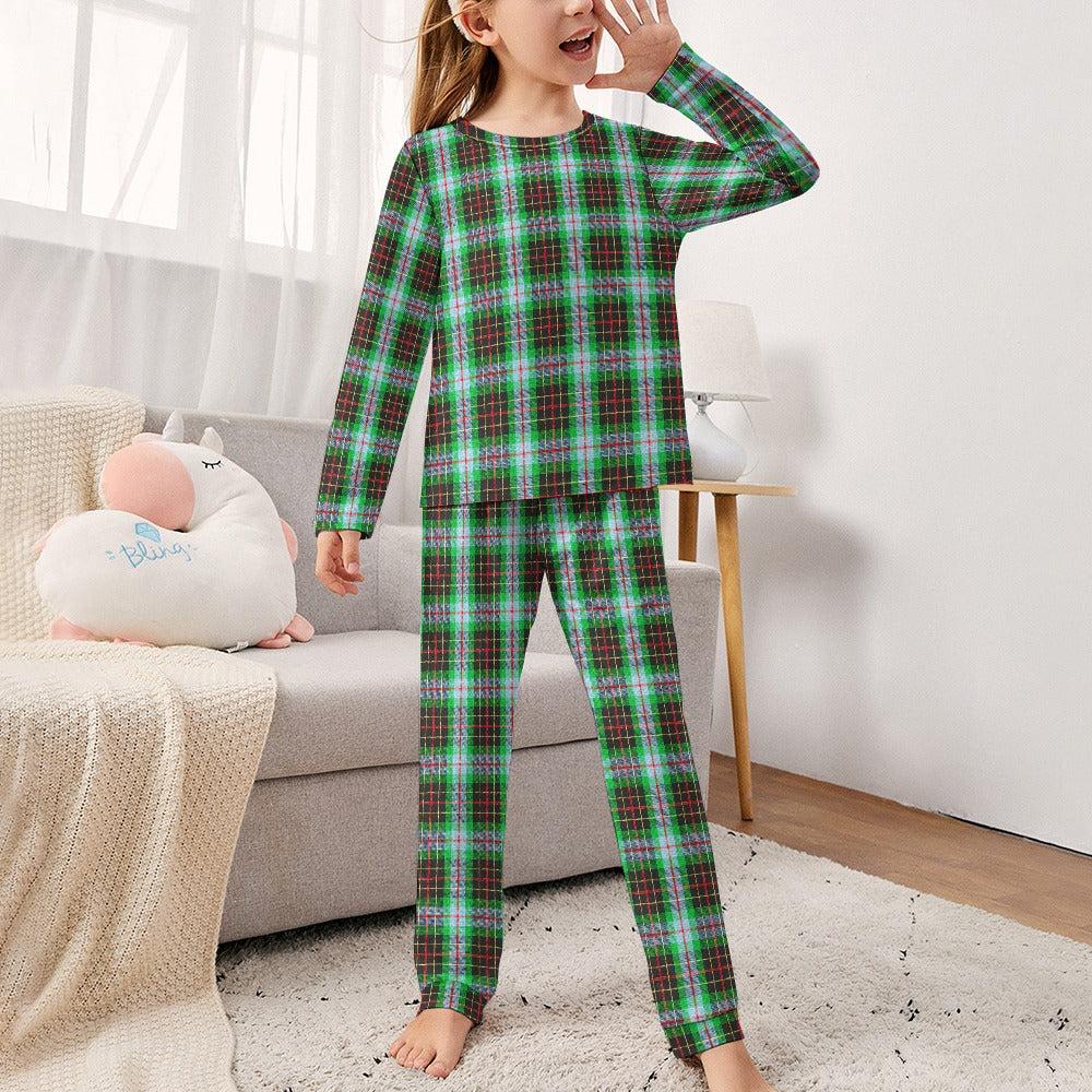 Clan Brodie Hunting Tartan Girl's Pajama suit