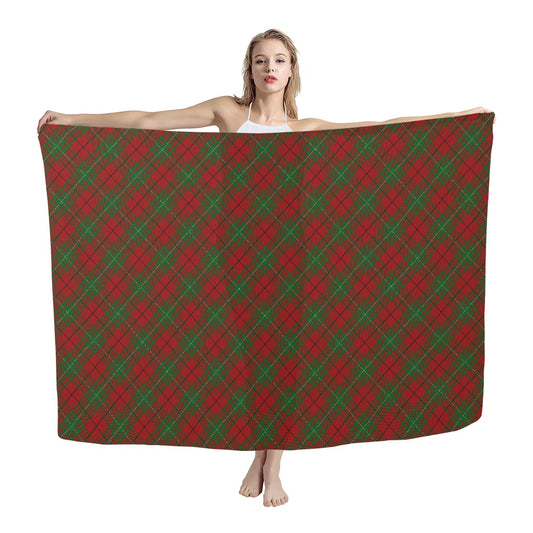 Clan MacAulay Tartan Bias Chiffon Scarf