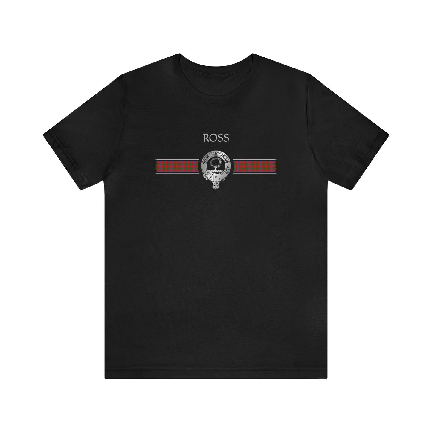 Clan Ross Crest & Tartan | Unisex T-Shirt