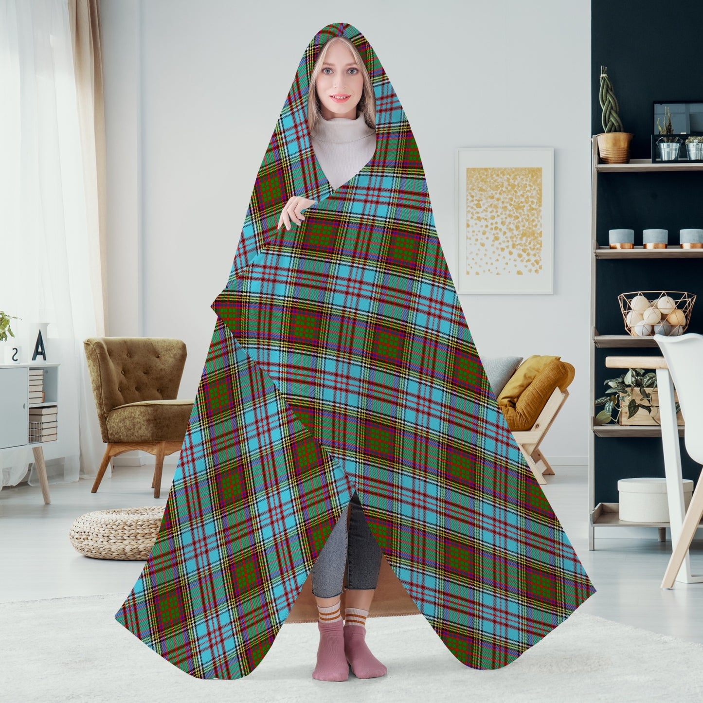 Clan Anderson Hoodie Blanket