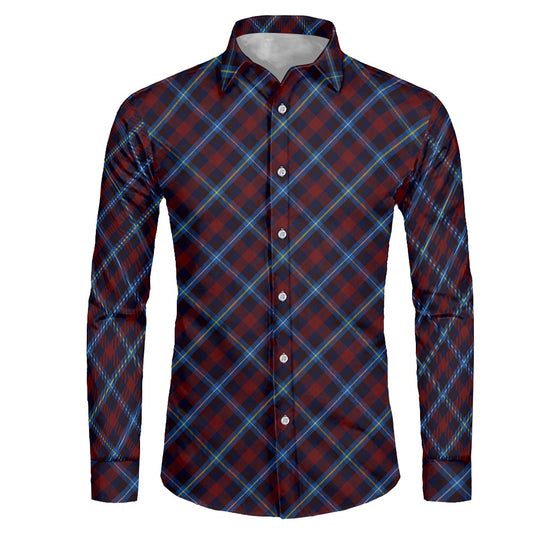 Highland Titles Tartan Men's long-sleeved shirt