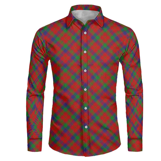 Clan Donnachaidh Tartan Men's long-sleeved shirt