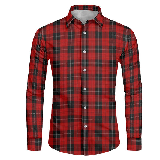 Clan Ramsay Tartan long-sleeved shirt