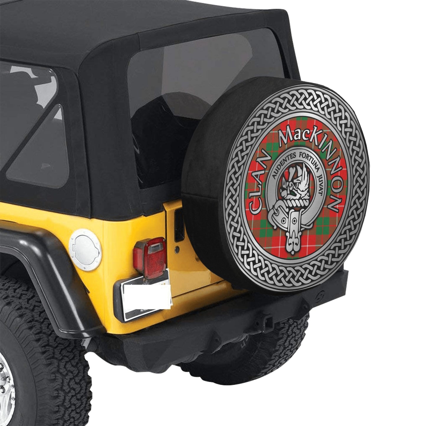 Clan MacKinnon Spare Tire Cover (Small 30")