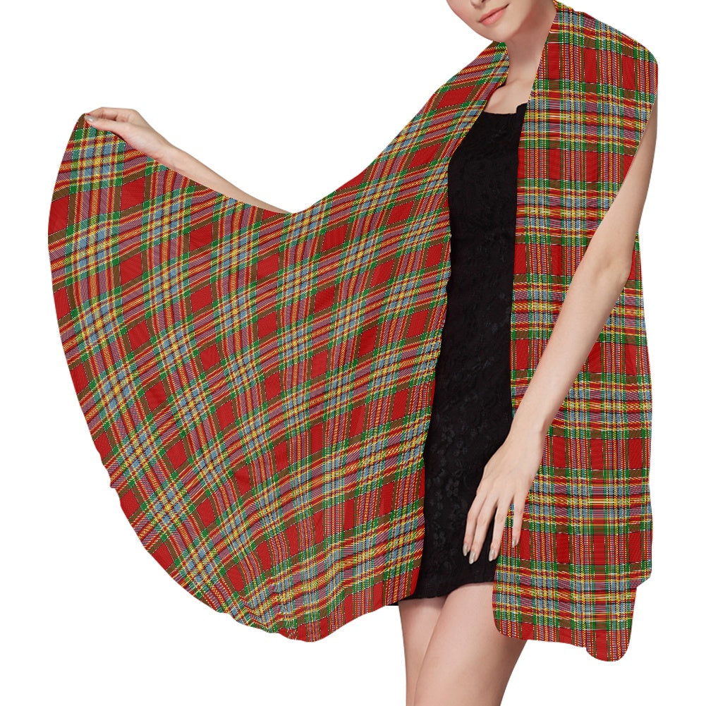 Clan Chattan Tartan Chiffon Scarf