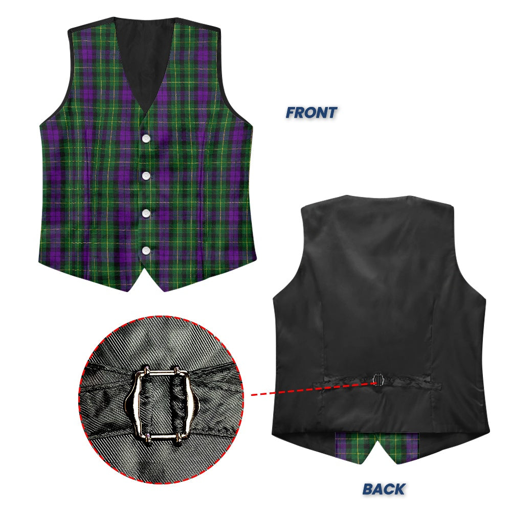 Clan Abercrombie Tartan Suit vest jacket