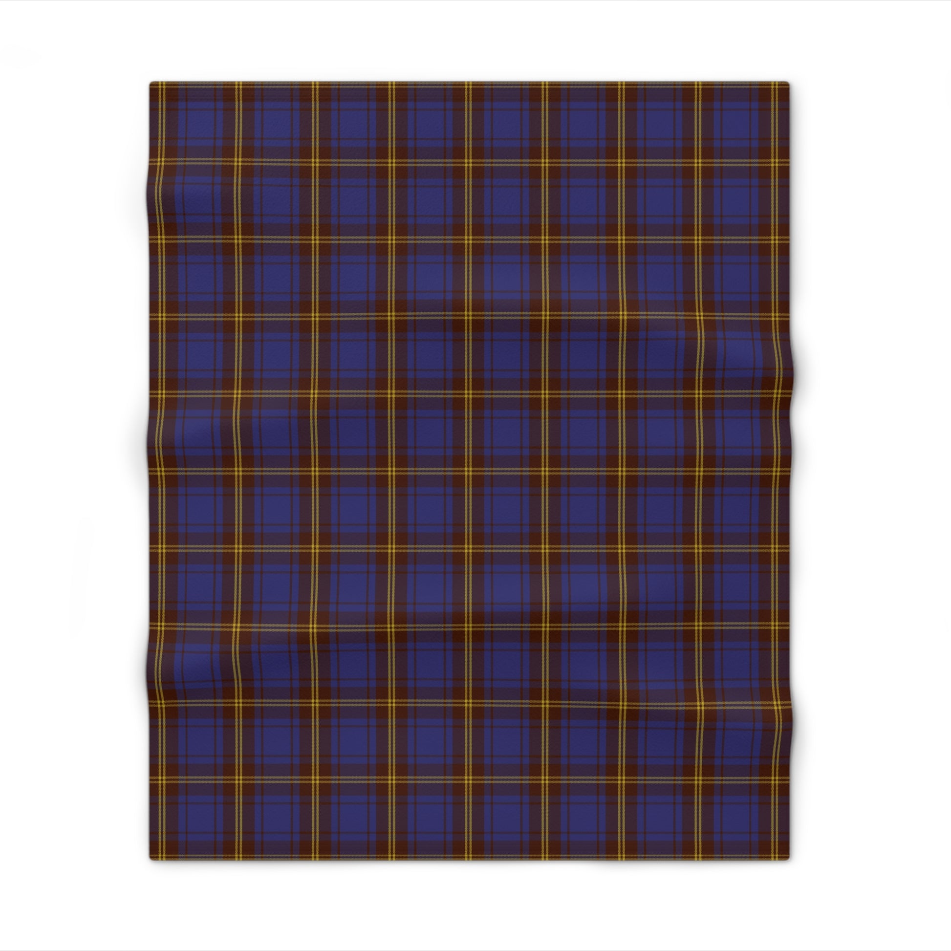 Irish County Sligo Tartan Throw Blanket