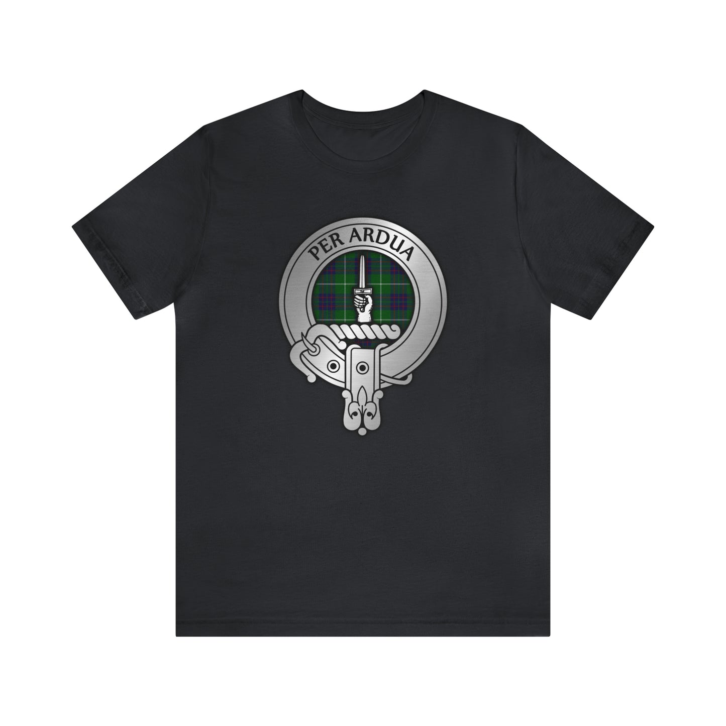 Clan MacIntyre Crest & Tartan | Unisex T-Shirt