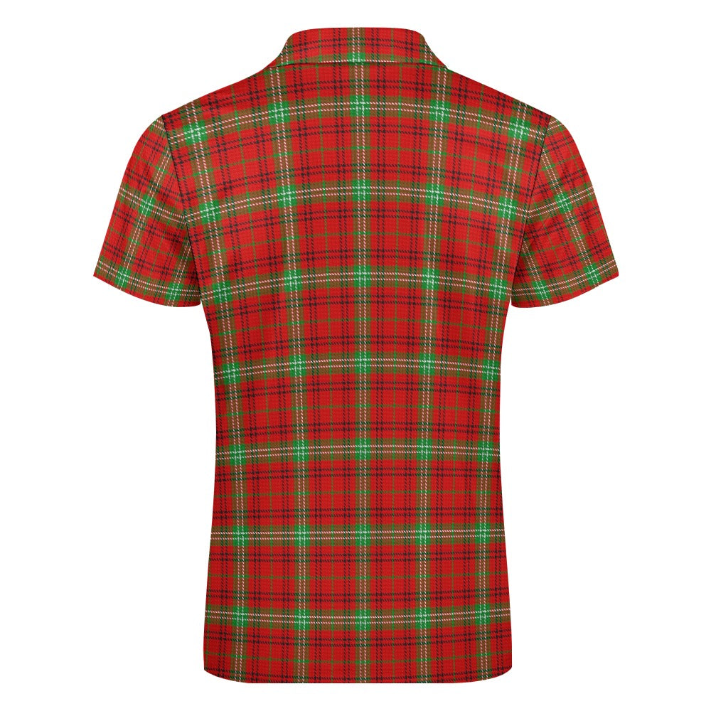 Clan Morrison Tartan Short sleeve polo shirt