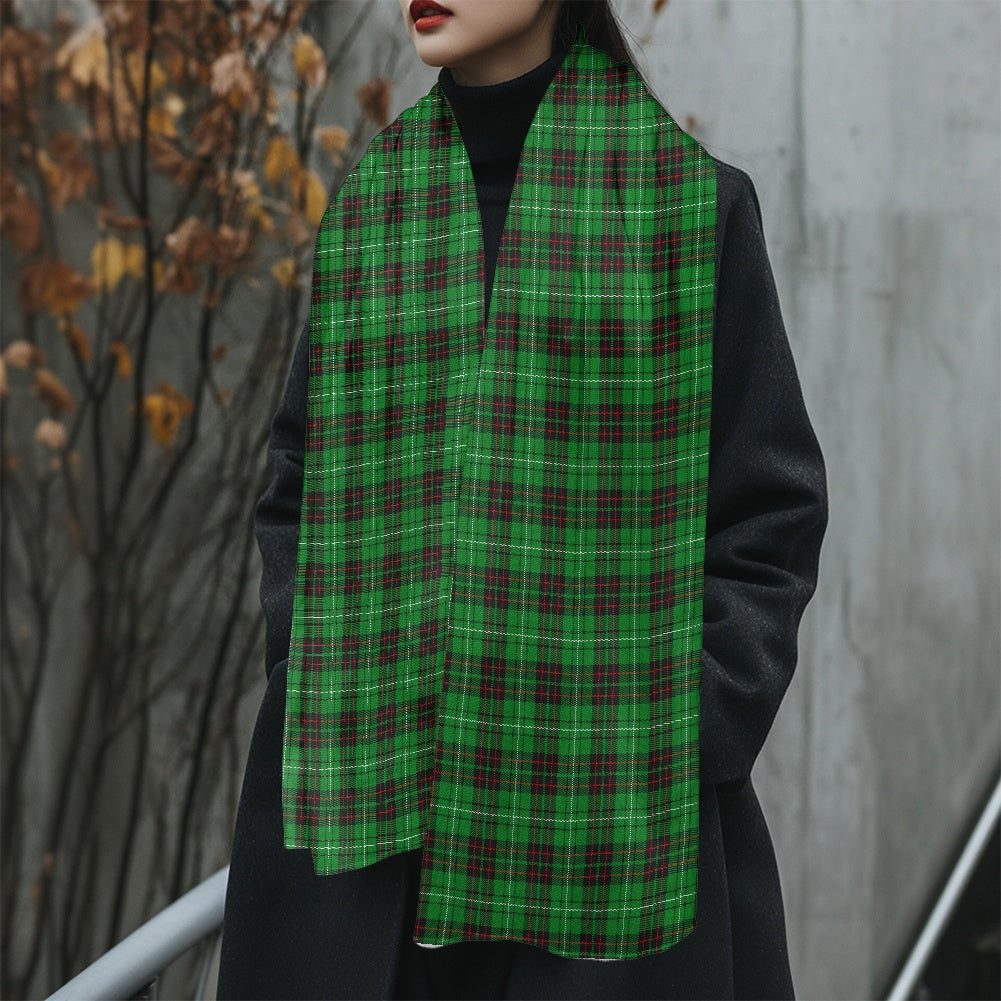 Clan MacAuley Tartan Fluffy scarf