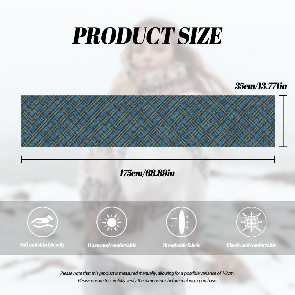 Clan Ralston Tartan Fluffy scarf