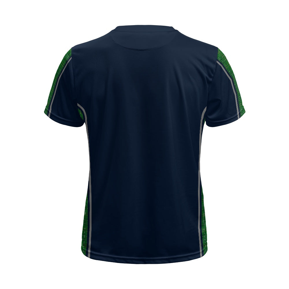 Irish County Wexford Tartan Strip Football Shirt