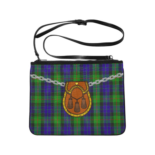 Clan Gunn Tartan Kilt Clutch Bag