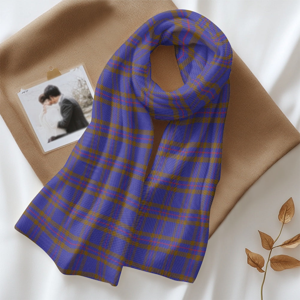 Clan Elliott Tartan Fluffy scarf