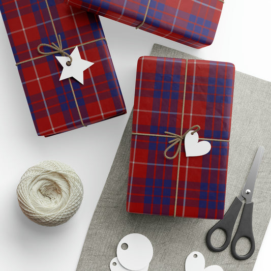 Clan Hamilton Tartan Wrapping Papers