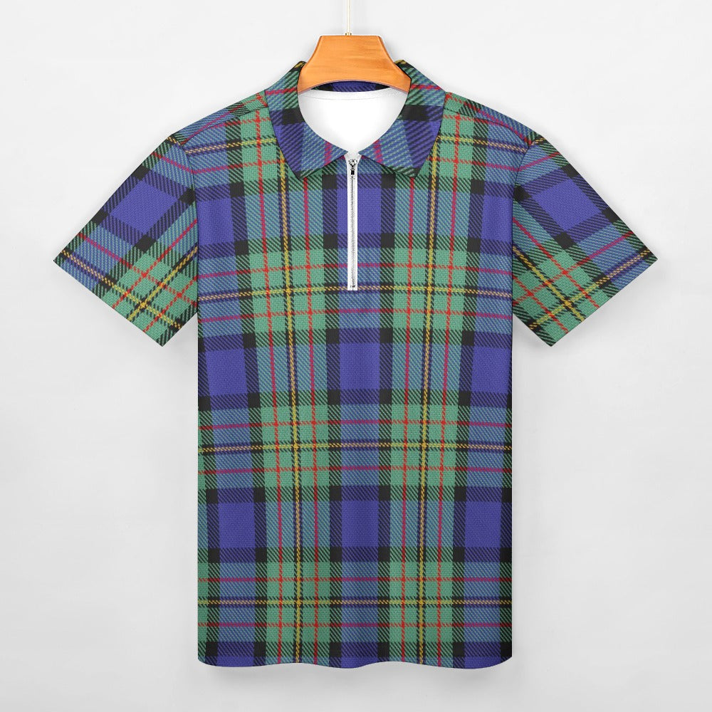 Clan MacLaren Tartan Short sleeve polo shirt